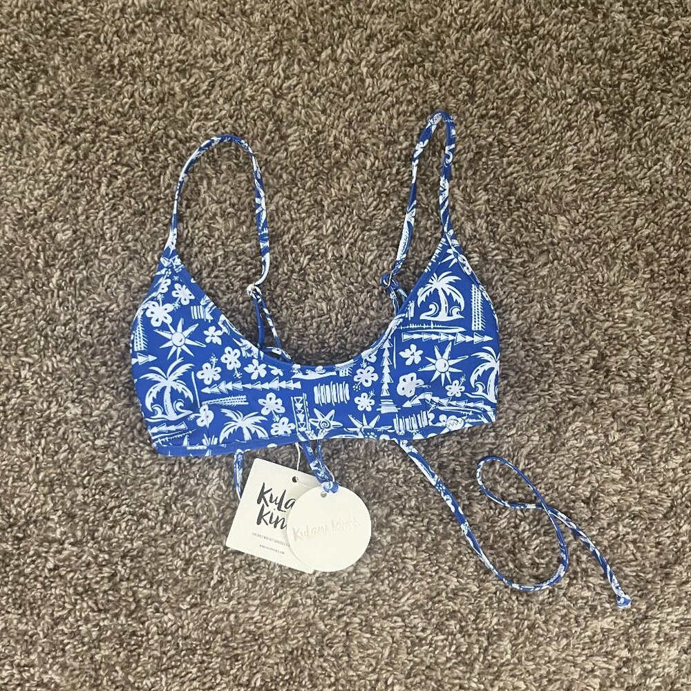 Minimal Tie Back Bikini Top